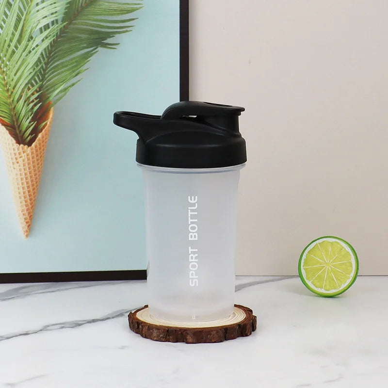 Portable 300ml Protein Powder Shaker Bottle Leak Proof Water Bottle for Gym Outdoor Fitness Training Sport Mixing Cup