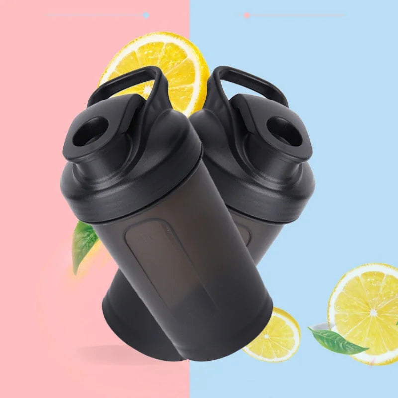 Portable 300ml Protein Powder Shaker Bottle Leak Proof Water Bottle for Gym Outdoor Fitness Training Sport Mixing Cup