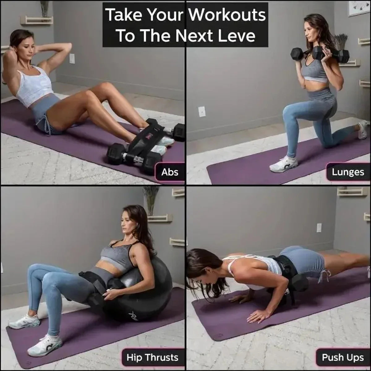 Weighted Waist Training Belt for Fitness & Dumbbell Workouts